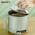 220V Mini Multifunction Electric Cooking Machine 1.7L Single/Double Layer Hot Pot Intelligent Electric Rice Cooker Non-stick