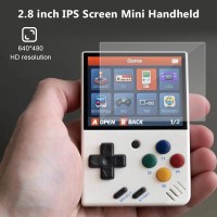 MIYOO MINI V2 Portable Retro Handheld Video Game Console Linux System Classic Gaming Emulator 2.8Inch IPS HD Screen 23000+ Games