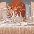 White Iron Dessert Table Decoration Display Stand Cake Tray European Afternoon Tea Dim Sum Rack Cold Meal Tea Break Table