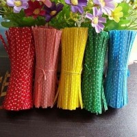 Metallic Twist Ties Wire for Cello Bag Cake Pop 4 Inch 10cm Gold Pack of 100 Lollipop Gifts Packgae Wedding Party Supplies