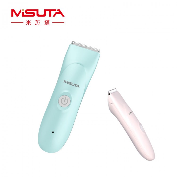 Powerful Baby hair Clipper Super Quiet Kid Rechargeable Electric Massage Shaver Waterproof Electric Hairdressing Tool