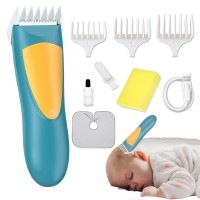 2022 New Powerful Baby Hair Clipper Super Quiet Kid Rechargeable Electric Massage Shaver Waterproof Electric Hairdressing Tool