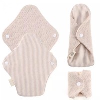 180x65mm Reusable Cotton trual Pads Sanitary Napkins Washable trual Sanitary Pad Women Cloth trual Pad Period Pads