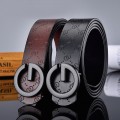 Luxury boutique G-type gold and silver buckle men and women can use belts, multi-color optional casual fashion business belt.