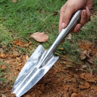 Stainless Steel Garden Shovel Household Potted Planting Outdoor Farm Gardening Tools With Scale
