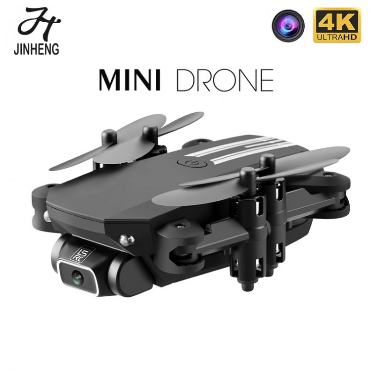 2020 LS Mini Drone 4K HD Camera WiFi Fpv Air Pressure Altitude Hold Black And Gray Foldable Quadcopter RC Dron Toy