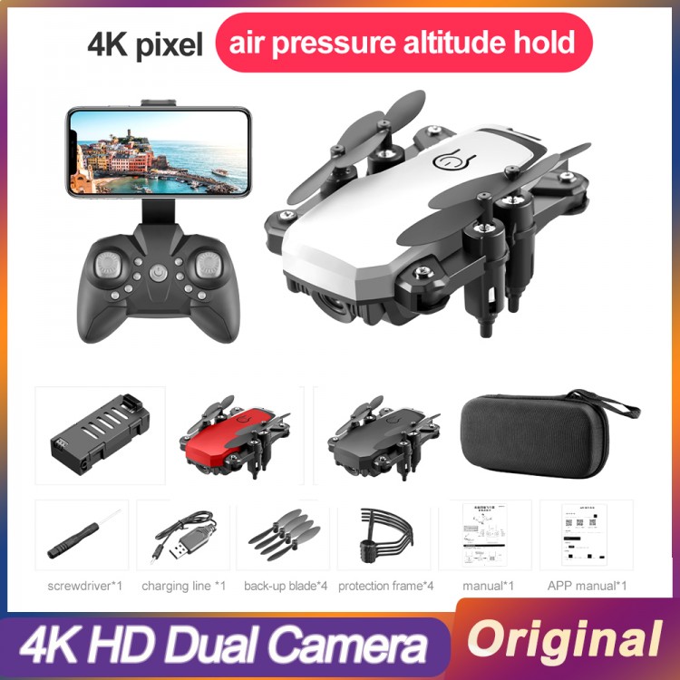 LF606 Mini Drones With Camera 4K Profession HD Wide 360° flip Mini Quadcopter WiFi Fpv 6-Axis Rc Plane Helicopter Toys Boy Gift