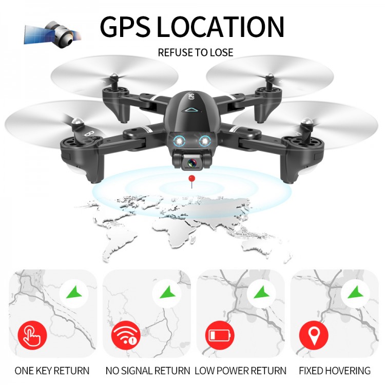 Drone 4k HD Camera GPS Drone 5G WiFi FPV 1080P No Signal Return RC Helicopter Flight 20 Minutes RC Quadcopter VS DJI MAVIC 2 pro