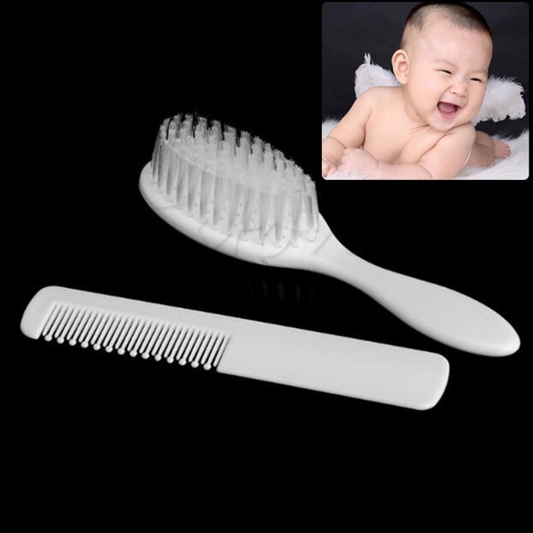 2Pcs/set Soft Baby Kids Hair Brush Combs Anti-static Brush Tangle Brushes Eco-Friendly Safety Infant Combs Hair Care Accessories