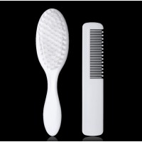 Baby Comb Hair Brush Set Infant Boy Girl White Massage The Scalp Hair Care Tool Travel Portable Dropshipping