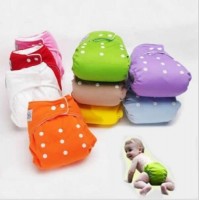 2018 Brand New 1PC Adjustable Reusable Lot Baby Kids Boys Girls Washable Cloth Diaper Nappies Baby Solid Diaper Cover Wholesale