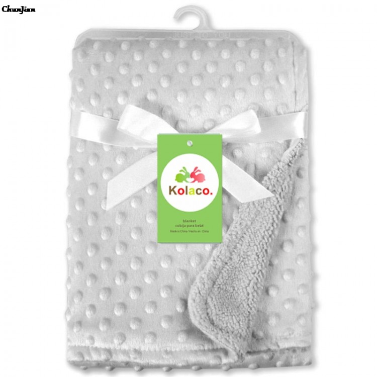 100*70cm Newborn Baby Blanket Infant Babies Bedding Sets Infant Boys Girls Warm Soft Swaddle Baby Diapers Fleece Baby Products