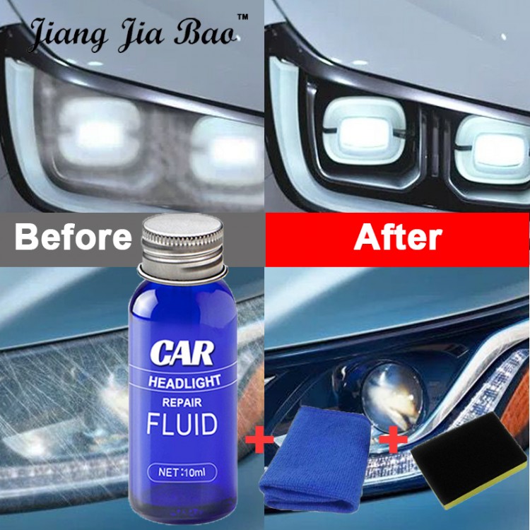 Car Headlight Polishing Agent Car Headlight Repair Coating Solution Scratch Remover Repair Fluid Headlight Renewal Polish Liquid