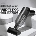 Car Vacuum Cleaner Wireless Rechargeable Portable Household Handheld Automatic Vacuum Cleaner 8000pa Car Interior Cleaning