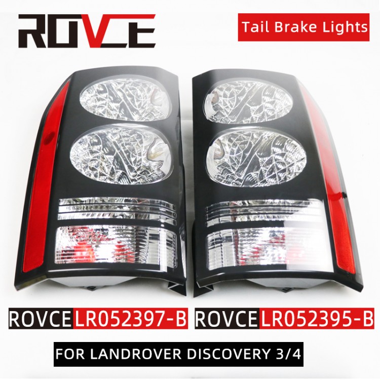 ROVCE Led Brake Lamp Car Rear Light Signal With Bulb For Land Rover Discovery 3/4 Tail Lights 2004-2016 Car Light Car Accessorie