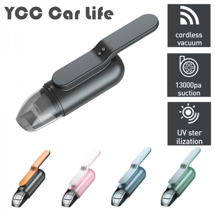13000Pa Car Vacuum Cleaner Wireless Charging Handheld Mini Cordless Portable Multifunction Vacuum Cleaner For Car Home Office