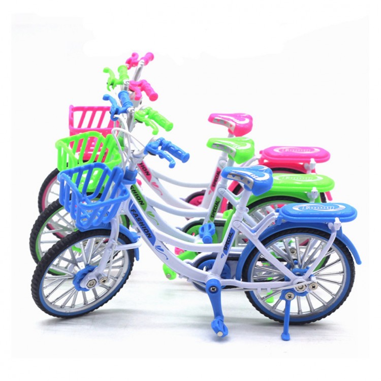 1:10 Bicycle Model Diecast Metal Finger Mountain Bike Racing Toy  Metal  Bike Model For Collections Gifts Jewelry