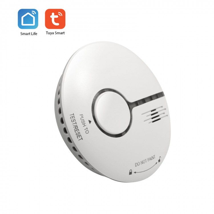 Tuya Smart Home Wifi Smoke Detector Smart Fire Alarm Sensor Wireless Gas Detector Tuya Smoke Detector Smart Life For Home