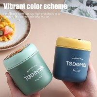 500ml Thermos Lunch Box Portable Stainless Steel Food Soup Containers Vacuum Flasks Thermocup Container Box Kitchen Accessories