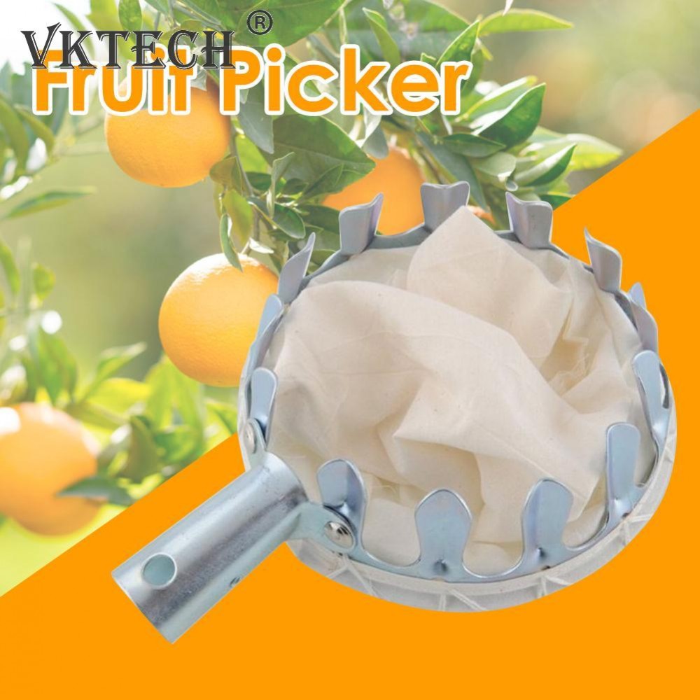 Convenient Metal Fruit Picker Multi-function Superior Quality Practical Orchard Gardening Apple Peach Tree Picking Tools