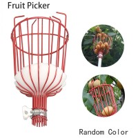 Garden tools Deep Basket Fruit Picker Head Convenient Fruit Picker Catcher Apple Peach Picking Farm Garden Picking Device