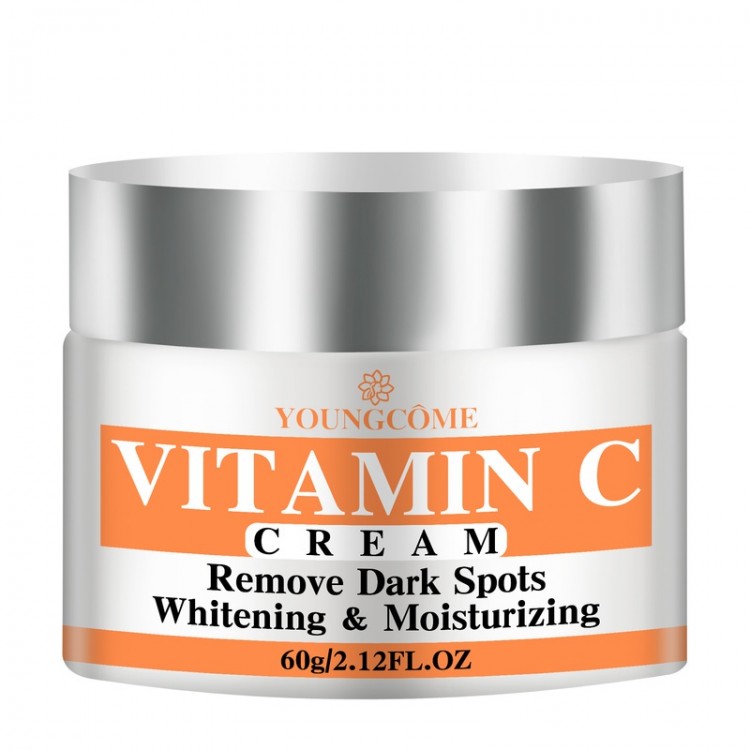 60g Newest Vitamin C Whitening Facial Cream Repair Fade Freckles Remove Dark Spots Melanin Remover Brightening Face Cream