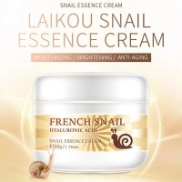 LAIKOU 50ml Snail Face Cream Hyaluronic Acid Moisturizer Anti Cream For Face Nourishing Day Serum Aging Cream Care