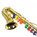 Simulation 8 Tones Saxophone Trumpet Children Musical Instrument Toy Party Props Dropshipping