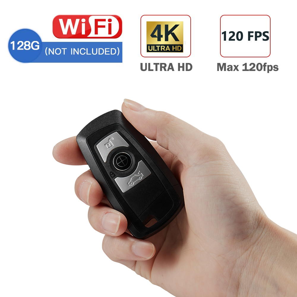 4K wifi mini camera Car Key 2K Cam Full HD 1080P Micro camcorder Wireless Security Camcorder Video Hid Den DVR Recorder Monitor