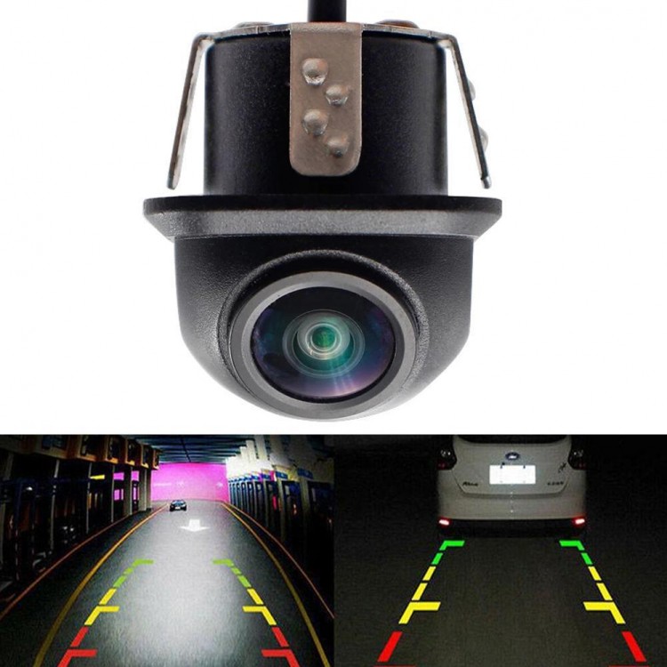 Car Rear View Camera Night Vision Reversing Auto Parking Monitor CCD Waterproof 180 Degree HD Video Fish Eye Lens