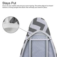 Pad Cotton Extra Thick Ironing Board Cover Washable Heat Resistant Household Replace Printed Flat Large Reusable Non-Slip Felt