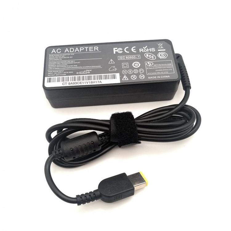 20V 3.25A 65W AC Power Adapter Laptop Charger For Lenovo X1 Carbon E431 E531 S431 T440s T440 X230s X240 X240s G410 G500 G505