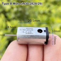 1PCS N30 Motor High Speed 42000RPM DC 3V 3.7V Carbon Brush Micro Small Flat Motor N30-2828 Engine for Toys Car RC Drone Model
