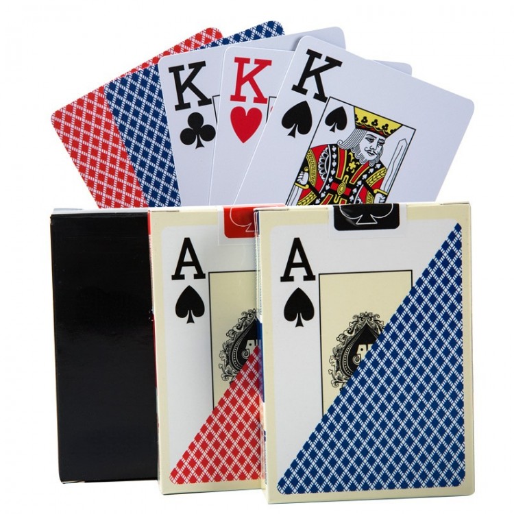High Quality Plastic Poker Card Games Waterproof And Dull Polish Playing Cards Entertainment Board Game poker cards