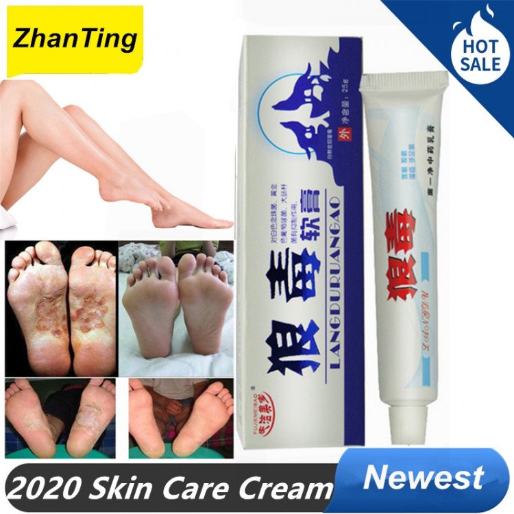 ZhanTing Natural Chinese Herbs Psoriasis Dermatitis Eczema Treatment Cream Onitment Anti Bacterial Skin Fungus Candida Albicans