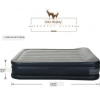 Hot-selling Models with Built-in Pillows, Double-line Pull Air Beds, Outdoor Indoor Inflatable Mattresses Twin Bed