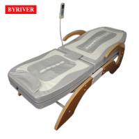 BYRIVER Spine Massager Jade Massage Bed Korea Electric Far Infrared Ray Heating Full Body Relaxation with lift function