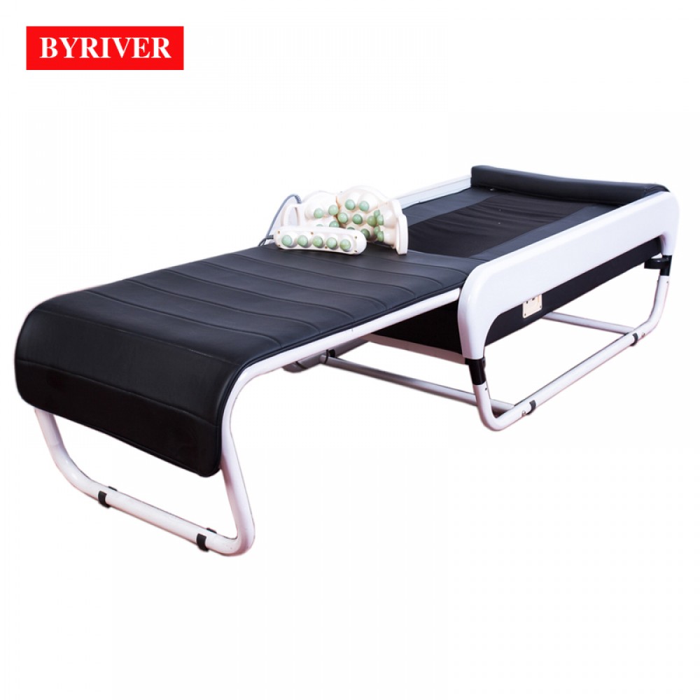 BYRIVER Factory Wholesale 2020 New Design Electric Korean 3D APMS Auto Spine Scan  V3 Foldable Sliding Therapy Massage Bed
