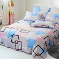 3PCS/Set Bed Sheets Pillowcase Sheets for Bed Thick Breathable Bedroom  Dormitory Comfortable Brushed Sheets Bed Set  Sheet  Set