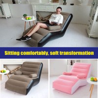 New Inflatable Lazy Sofa Camping Lazy Bed Garden Sofas outdoor Furniture Portable Beach Lounge Chair