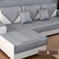 Cotton Linen Fabric Sofa Cover Seat Cover couch Solid Color sectional Covers Sofa Towel for Living Room home Corner Sofa Towel