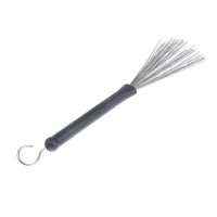 Newly Metal Wire Drum Brushes Cleaning Tool Portable Jazz Musical Retractable Sticks
