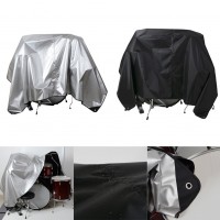 200x250cm Jazz Drum Set Dust Cover Proof Protective Waterproof Cover Anti-UV Smooth Soft Dust-proof Musical Instrument Accessory