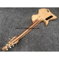 Manufacturers selling high-quality 8-string electric guitar, golden accessories, maple fingerboard, neck 5 spelling, postage