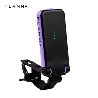 FLAMMA FT01 Clip-on Tuner for Electric Acoustic Guitar Bass Ukeleles All Instruments Christmas Gift