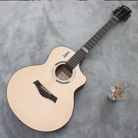 41 Inch Holk Guitar China 6 String Guitar High Quality Acoustic Professional Classic Fretboard Bass Xplorer Musical Instrument