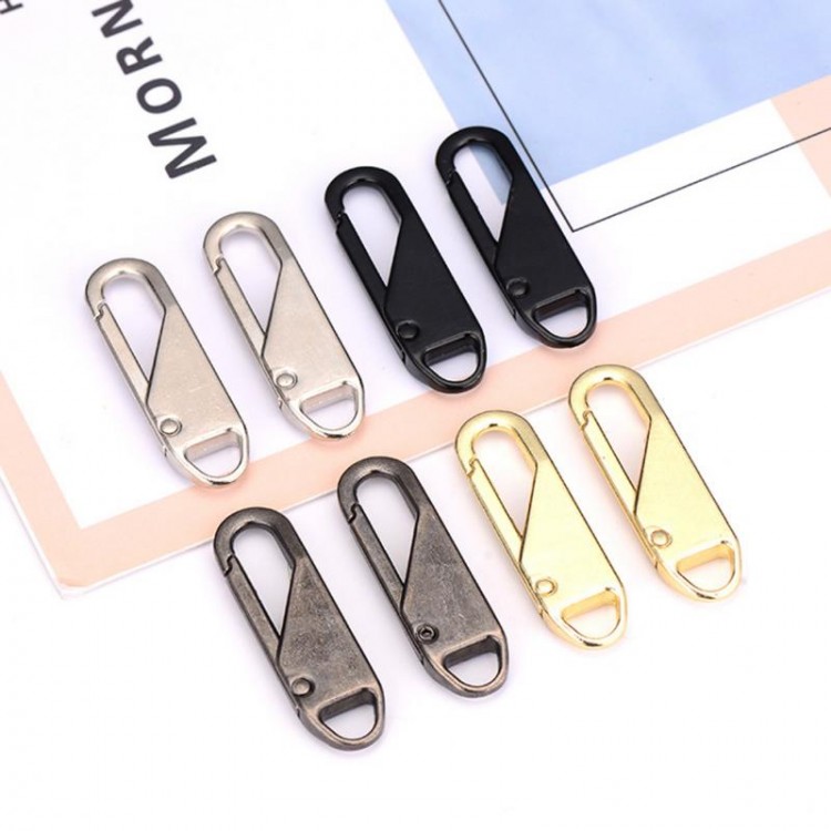 5pcs New Fashion Metal Zipper Zipper Repair Kits Zipper Pull For Zipper Slider Sewing Diy Craft Sewing Kits Metal Zip