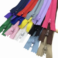 6/8/10/12/14/16/18/20 Inches Mixed Nylon Coil Zippers Colorful Sewing Zippers for Tailor Sewing Crafts white black red pink DIY