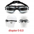 Adult Myopia Swimming Goggles Earplug Anti Fog HD Professional Swim Glasses Men Women Optical Waterproof Eyewear Wholesale
