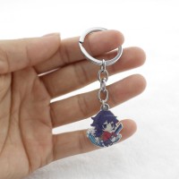 TAFREE Creative Hedgehog Shape Keychain Epoxy Keychain Fashion Jewelry Pendant Resin Keychain Jewelry